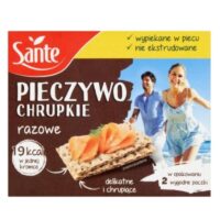 Sante- wafle, pieczywo , maca - Pieczywo Chrupkie Razowe 150g