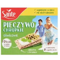 Sante- wafle, pieczywo , maca - Pieczywo Chrupkie Oliwkowe 150g
