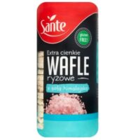 Sante- wafle, pieczywo , maca - Extra Cienkie Wafle Ryżowe z Solą Himalajską 110g