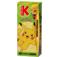Kubuś Kartonik Pokemony 0,2L - Mango - marakuja