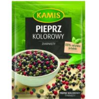 Przyprawy Kamis - Pieprz kolorowy ziarnisty Kamis 12g