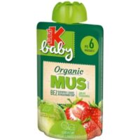 Kubuś Baby Mus 100g - Mus organic 6m+ jabłko truskawka 100g