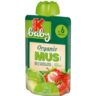 Mus organic 6m+ jabłko truskawka 100g