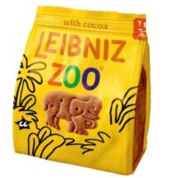 Herbatniki, wafelki, ciastka - Herbatniki Leibniz Zoo z kakao 100g