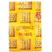Herbatniki, wafelki, ciastka - Herbatniki maslane minis Leibniz 120g