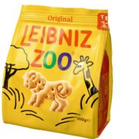 Herbatniki, wafelki, ciastka - Herbatniki maslane oryginalne zoo Leibniz 100g