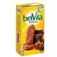 Herbatniki, wafelki, ciastka - Ciastka Belvita o smaku kakaowym 300g