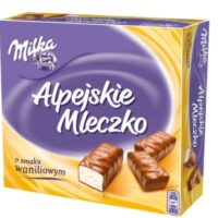 Milka - Alpejskie mleczko o smaku waniliowym Milka 330g