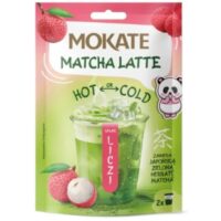 MOKATE - Kubek Przyjemności Mokate - Mokate, MOKATE Japońska Herbata Matcha Latte Zielona Sproszkowana Liczi 40g, Herbaty