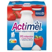Danone - Actimel Truskawka 4x100g
