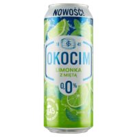 Piwo 0% - Okocim piwo bezalkoholowe Limonka z Miętą 0,0% 4x500ml