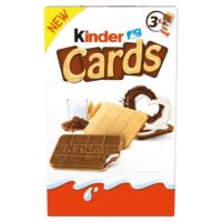 Słodycze - WAFELEK KINDER CARDS (3X25,6G) 77G