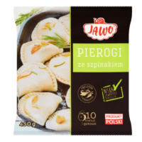 Jawo Gotowe Dania Mrożone - Pierogi ze szpinakiem 450g
