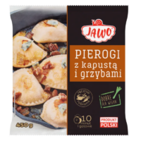 Jawo Gotowe Dania Mrożone - Pierogi z kapustą i grzybami 450g