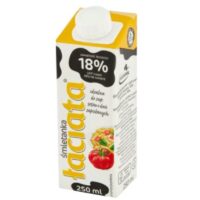MLEKPOL - Łaciata Śmietanka 18 % 250 ml