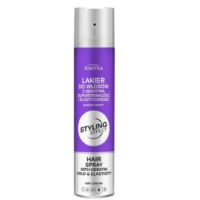 Joanna- Lakier do włosów - STYLING effect Lakier do włosów z keratyną bardzo mocny 250 ml