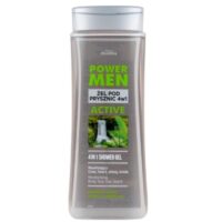 Joanna - Żel pod prysznic - POWER MEN Żel pod prysznic 4w1 ACTIVE dla mężczyzn konopie i wit. PP 300ml