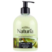 Joanna- mydła - NATURIA Mydło w płynie z balsamem Oliwka 500ml pompka