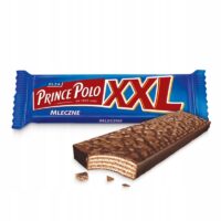 Herbatniki, wafelki, ciastka, batony - Prince Polo mleczne XXL 50g