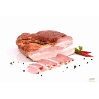 Wierzejki - wędliny - Boczek wędzony lux plastry 0,17 kg
