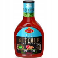 Produkty Roleski - KETO KETCHUP PREMIUM SYCYLIJSKI 425G