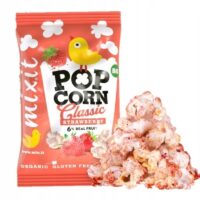 Mixit ser, popcorn - BIO popcorn - Truskawka do kieszeni 13g