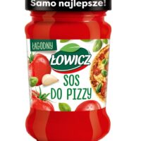 Łowicz Sosy - Łowicz Sos do pizzy łagodny z ziołami 180g