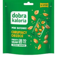 Batony, Dobra Kaloria - Mini batoniki chrupiący orzech 108g (6x18g)