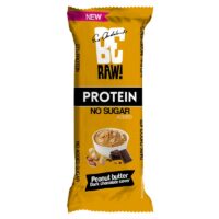 Zdrowe Przekąski Funkcjonalne Batoniki Bakalland Superfood - BerRAW Protein Baton proteinowy Peanut butter 40 g