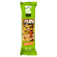 Zdrowe Przekąski Funkcjonalne Batoniki Bakalland Superfood - BeRAW Nuts&Honey Baton pistacje i miód 30 g