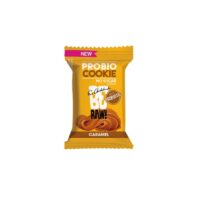Zdrowe Przekąski Funkcjonalne Batoniki Bakalland Superfood - Beraw Probio Cookie Ciasteczko probiotyczne Carmel karmelowe bez dodatku cukru 18 g
