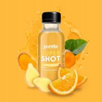 Shoty energetyczne - Superfoods SuperShot Odporność shot imbir kurkuma 100 ml