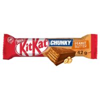 Batony czekoladowe - Kit Kat chunky peanut butter paluszek waflowy w mlecznej czekoladzie 42g