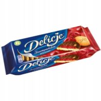 Delicje - Delicje szampanskie z galaretka wisniowa 147g