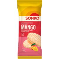 Sonko – Wafle ryżowo kukurydziane na słodko - Wafle ryzowo kukurydziane o smaku mango 70g