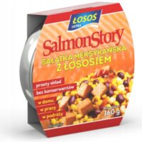 Łosoś – Sałatka - Sałatka meksykańska z łososiem 160 g