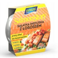 Łosoś – Sałatka - Sałatka indyjska z łososiem 160 g