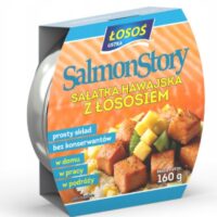 Łosoś – Sałatka - Sałatka hawajska z łososiem 160 g