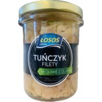 Łosoś - Tuńczyk - Tuńczyk filety w oliwie z oliwek 190 g