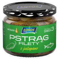 Łosoś - Pstrąg - Filety z pstrąga z jalapeno 260 g