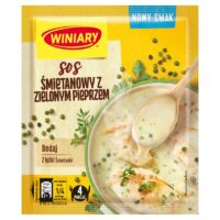 Winiary – sosy Instant - Sos Śmietanowy Zielony Pieprz 30g