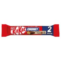 Batony czekoladowe - KitKat Chunky Duo baton w mlecznej czekoladzie 64g 2x32