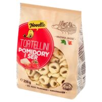 Novelle – makarony TORTELLINI - MAKARON NOVELLE TORTELLINI POMIDOR I SER 250G