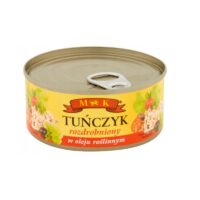 MK  – Tuńczyk (konserwa) - MK Tuńczyk rozdrobniony w oleju roślinnym 170g
