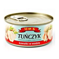 MK  – Tuńczyk (konserwa) - MK TUŃCZYK KAWAŁKI W WODZIE 170 g
