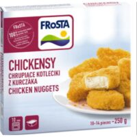FROSTA -paluszki rybne , ryby - Chickensy 250g+25ml sos