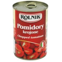 Rolnik – Pomidor, Pomidory w puszce - Pomidory krojone 400 g
