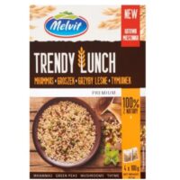 Melvit-kasza - Trendy lunch mhammas groszek grzyby leśne 4x100g
