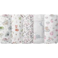 Libra – pieluszki flanelowe 60x80 - Zestaw 3 flanelowa 60x80cm