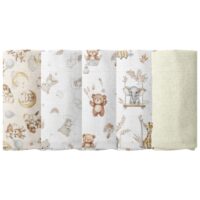 Libra – pieluszki flanelowe 60x80 - Zestaw 1 flanelowa 60x80cm